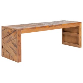 Solid teak wood TV stand 110x60x38 cm by vidaXL, TV Furniture - Ref: Foro24-326176, Price: 93,99 €, Discount: %