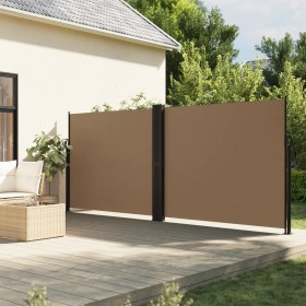 Taupegraue einziehbare Seitenmarkise 160x600 cm von vidaXL, Sonnenschirme - Ref: Foro24-4004634, Preis: 125,60 €, Rabatt: %