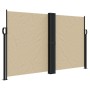 Beige retractable side awning 140x600 cm by vidaXL, Umbrellas - Ref: Foro24-4004615, Price: 117,15 €, Discount: %