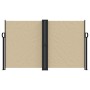 Toldo lateral retráctil beige 140x600 cm de vidaXL, Sombrillas - Ref: Foro24-4004615, Precio: 117,15 €, Descuento: %