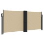 Beige retractable side awning 100x600 cm by vidaXL, Umbrellas - Ref: Foro24-4004585, Price: 103,99 €, Discount: %