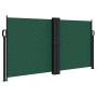 Toldo lateral retráctil verde oscuro 120x1000 cm de vidaXL, Sombrillas - Ref: Foro24-4004710, Precio: 112,36 €, Descuento: %