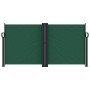 Toldo lateral retráctil verde oscuro 120x1000 cm de vidaXL, Sombrillas - Ref: Foro24-4004710, Precio: 112,36 €, Descuento: %