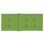 Cojines silla respaldo alto 4 uds tela verde melange 120x50x4cm de vidaXL, Cojines para sillas y sofás - Ref: Foro24-4002428,...