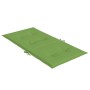 Cojines silla respaldo bajo 4 ud tela verde melange 100x50x4 cm de vidaXL, Cojines para sillas y sofás - Ref: Foro24-4002461,...