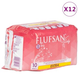 Flufsan Incontinence Pads for Women 120 units by vidaXL, Incontinence products - Ref: Foro24-4008049, Price: 17,24 €, Discoun...