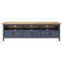 Hill TV cabinet solid gray pine wood 158x40x47 cm by vidaXL, TV Furniture - Ref: Foro24-288929, Price: 141,09 €, Discount: %