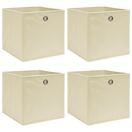 Cajas de almacenaje 4 uds tela color rema 32x32x32 cm de vidaXL, Cestas para almacenaje - Ref: Foro24-288357, Precio: 22,60 €...