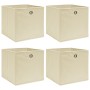 Cajas de almacenaje 4 uds tela color rema 32x32x32 cm de vidaXL, Cestas para almacenaje - Ref: Foro24-288357, Precio: 22,60 €...