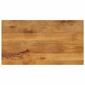 Rechteckige Tischplatte aus massivem Mangoholz 110x50x3,8 cm von vidaXL, Tischplatten - Ref: Foro24-371657, Preis: 117,99 €, ...