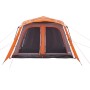 Family tent with porch 9 people quick opening orange by vidaXL, tents - Ref: Foro24-4004215, Price: 342,39 €, Discount: %