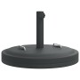 Base de sombrilla redonda con asas para palo Ø38/48 mm 25 kg de vidaXL, Bases para sombrillas - Ref: Foro24-4007986, Precio: ...