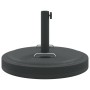 Base de sombrilla redonda con asas para palo Ø38/48 mm 25 kg de vidaXL, Bases para sombrillas - Ref: Foro24-4007986, Precio: ...