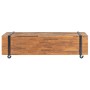 Solid teak wood TV cabinet 110x30x32.5 cm by vidaXL, TV Furniture - Ref: Foro24-326173, Price: 91,58 €, Discount: %