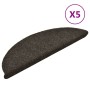 Self-adhesive stair mats 5 pcs anthracite 56x17x3 cm by vidaXL, Stair mats - Ref: Foro24-149690, Price: 17,55 €, Discount: %