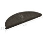 Self-adhesive stair mats 5 pcs anthracite 56x17x3 cm by vidaXL, Stair mats - Ref: Foro24-149690, Price: 17,55 €, Discount: %