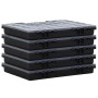 Accessory boxes 5 units polypropylene 40x30x5 cm by vidaXL, Toolboxes - Ref: Foro24-152095, Price: 51,92 €, Discount: %