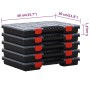 Accessory boxes 5 units polypropylene 40x30x5 cm by vidaXL, Toolboxes - Ref: Foro24-152095, Price: 51,92 €, Discount: %