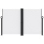 Toldo lateral retráctil blanco 160x600 cm de vidaXL, Sombrillas - Ref: Foro24-4004631, Precio: 124,99 €, Descuento: %