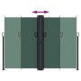 Toldo lateral retráctil verde oscuro 180x600 cm de vidaXL, Sombrillas - Ref: Foro24-4004650, Precio: 143,69 €, Descuento: %