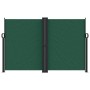 Dark green retractable side awning 160x1200 cm by vidaXL, Umbrellas - Ref: Foro24-4004830, Price: 145,99 €, Discount: %