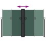 Toldo lateral retráctil verde oscuro 160x1200 cm de vidaXL, Sombrillas - Ref: Foro24-4004830, Precio: 145,74 €, Descuento: %