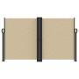 Toldo lateral retráctil beige 140x1000 cm de vidaXL, Sombrillas - Ref: Foro24-4004720, Precio: 124,70 €, Descuento: %