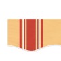 Replacement awning valance fabric stripes yellow orange 6 m by vidaXL, Awnings - Ref: Foro24-367797, Price: 15,77 €, Discount: %