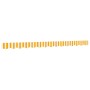 Replacement awning valance fabric stripes yellow white 3.5 m by vidaXL, Awnings - Ref: Foro24-367757, Price: 14,64 €, Discoun...