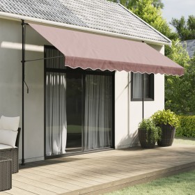 Brown striped replacement awning border fabric 3.5 m by vidaXL, Awnings - Ref: Foro24-367781, Price: 13,14 €, Discount: %