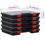 Accessory boxes 10 units polypropylene 40x30x5 cm by vidaXL, Toolboxes - Ref: Foro24-3106444, Price: 94,32 €, Discount: %