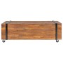 Mesa de centro de madera maciza de teca 110x45x38 cm de vidaXL, Mesas de centro - Ref: Foro24-326172, Precio: 106,99 €, Descu...