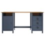 Hill Range desk gray pine wood 150x50x74 cm by vidaXL, Desks - Ref: Foro24-289001, Price: 180,90 €, Discount: %