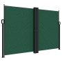 Toldo lateral retráctil verde oscuro 160x1000 cm de vidaXL, Sombrillas - Ref: Foro24-4004740, Precio: 143,86 €, Descuento: %