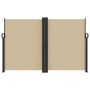 Toldo lateral retráctil beige 160x1000 cm de vidaXL, Sombrillas - Ref: Foro24-4004735, Precio: 144,99 €, Descuento: %