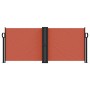 Toldo lateral retráctil terracota 100x1000 cm de vidaXL, Sombrillas - Ref: Foro24-4004693, Precio: 107,64 €, Descuento: %