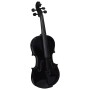 Complete Violin Set with Bow and Chin Rest Black 4/4 by vidaXL, Violins - Ref: Foro24-70143, Price: 82,99 €, Discount: %