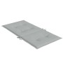 Cojines para silla respaldo bajo 4 ud tela gris claro melange de vidaXL, Cojines para sillas y sofás - Ref: Foro24-4002446, P...