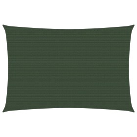 Sail awning dark green HDPE 160 g/m² 2.5x3.5 m by vidaXL, Umbrellas - Ref: Foro24-311453, Price: 26,99 €, Discount: %