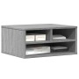 Soporte impresora madera ingeniería gris Sonoma 49x40x22,5 cm de vidaXL, Soportes para impresoras - Ref: Foro24-840595, Preci...