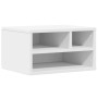 Soporte de impresora madera ingeniería blanco 40x32x22,5 cm de vidaXL, Soportes para impresoras - Ref: Foro24-840597, Precio:...