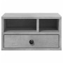 Soporte impresora madera ingeniería gris hormigón 40x32x22,5 cm de vidaXL, Soportes para impresoras - Ref: Foro24-840607, Pre...