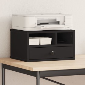 Black engineered wood printer support 40x32x22.5 cm by vidaXL, Printer supports - Ref: Foro24-840605, Price: 36,99 €, Discoun...