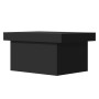 Mesa de centro madera de ingeniería negro 100x55x40 cm de vidaXL, Mesas de centro - Ref: Foro24-840871, Precio: 84,99 €, Desc...