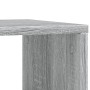 Sonoma gray engineering wood wheels side table 50x30x55 cm by vidaXL, Side tables - Ref: Foro24-840574, Price: 39,93 €, Disco...