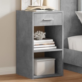 Nightstands 2 pcs concrete gray engineered wood 35x34x65 cm by vidaXL, Nightstands - Ref: Foro24-840583, Price: 68,45 €, Disc...