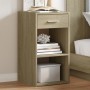 Nightstands 2 pcs engineered wood Sonoma oak 35x34x65 cm by vidaXL, Nightstands - Ref: Foro24-840581, Price: 68,99 €, Discoun...