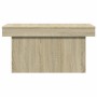 Mesa de centro madera de ingeniería roble Sonoma 80x55x40 cm de vidaXL, Mesas de centro - Ref: Foro24-840865, Precio: 69,39 €...