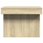 Mesa de centro madera de ingeniería roble Sonoma 80x55x40 cm de vidaXL, Mesas de centro - Ref: Foro24-840865, Precio: 69,39 €...