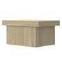 Mesa de centro madera de ingeniería roble Sonoma 80x55x40 cm de vidaXL, Mesas de centro - Ref: Foro24-840865, Precio: 69,39 €...